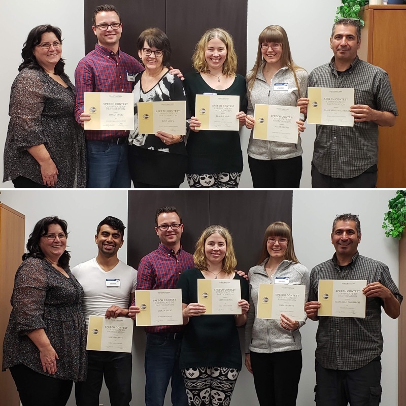 Club Contestants Oct 2019