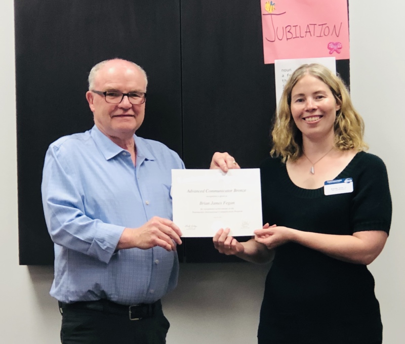 Brandie, Advanced Communicator Bronze
