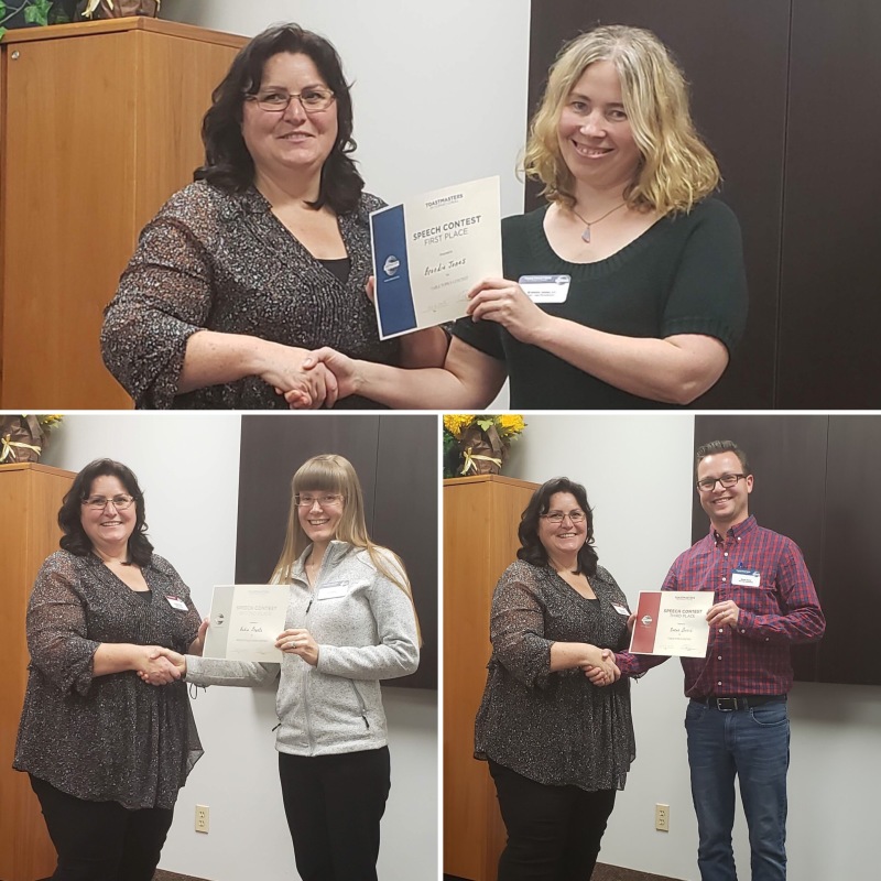 Table Topics Contest Winners Oct 2019